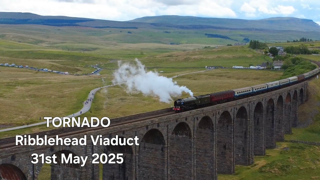 TORNADO - The West Yorkshireman - (Ribblehead Viaduct) - 31st May 2025