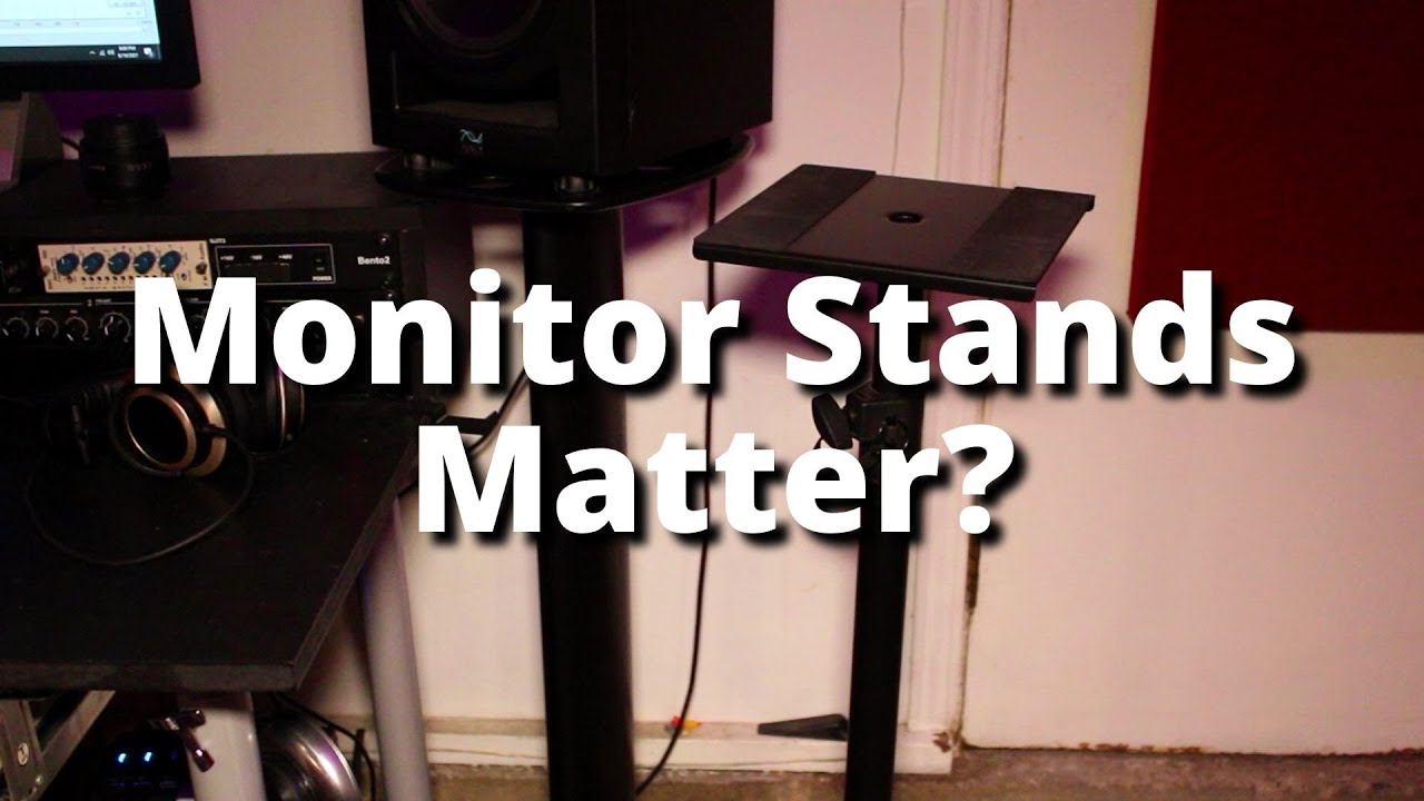On-Stage SMS6000 VS Ultimate Support MS-90/36B Monitor Stands