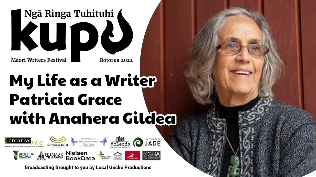 My Life as a Writer, A Conversation with Anahera Gildea | Rotorua Library | Kupu Festival 2022
