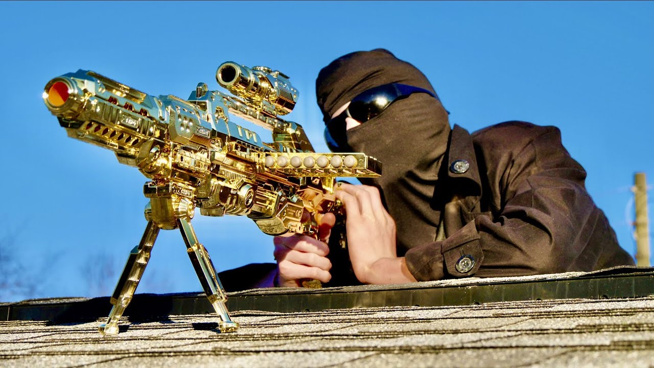 Nerf War: The Golden Sniper
