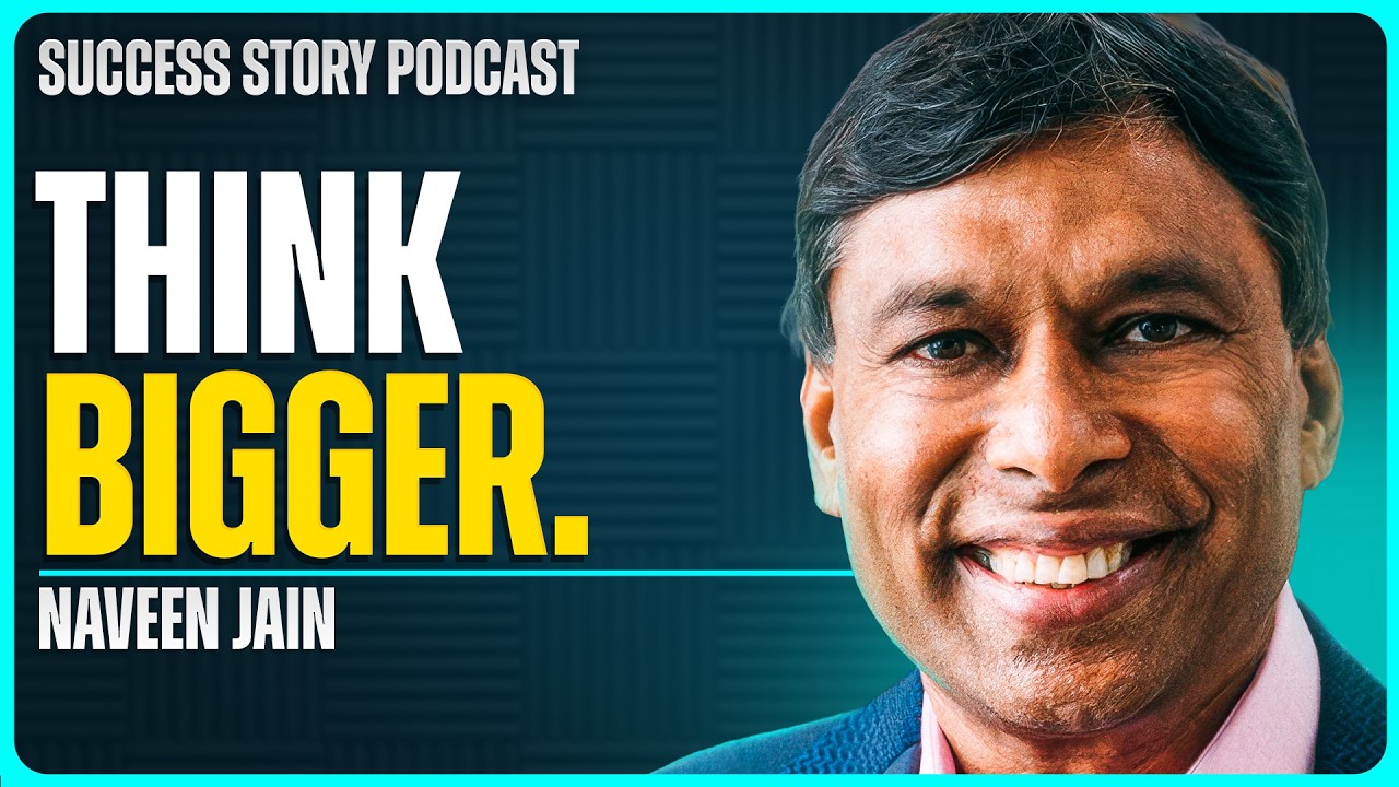 He Quit Microsoft and Built a $40B Internet Company | Naveen Jain - Author of Counterintuitive