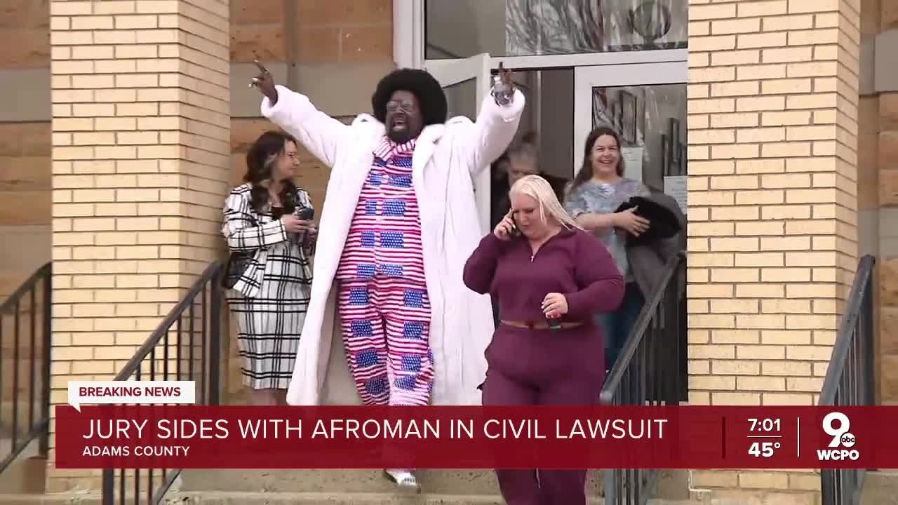Afroman speaks after winning civil lawsuit