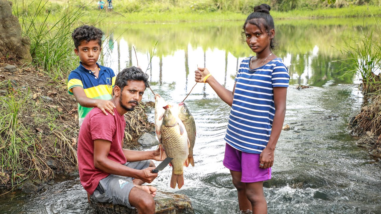 Fish Fry in Village Style | Country Foods | Village Style Cooking