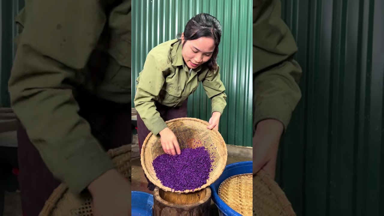 CÁ NƯỚNG VÀ XÔI NGŨ SẮC #food #amthuctaybac #giadinh #huongviquehuong #amthuc #cuocsong