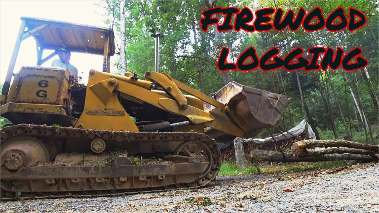 6G Track Loader Logging Firewood | Allis Chalmers HD6G Crawler #67