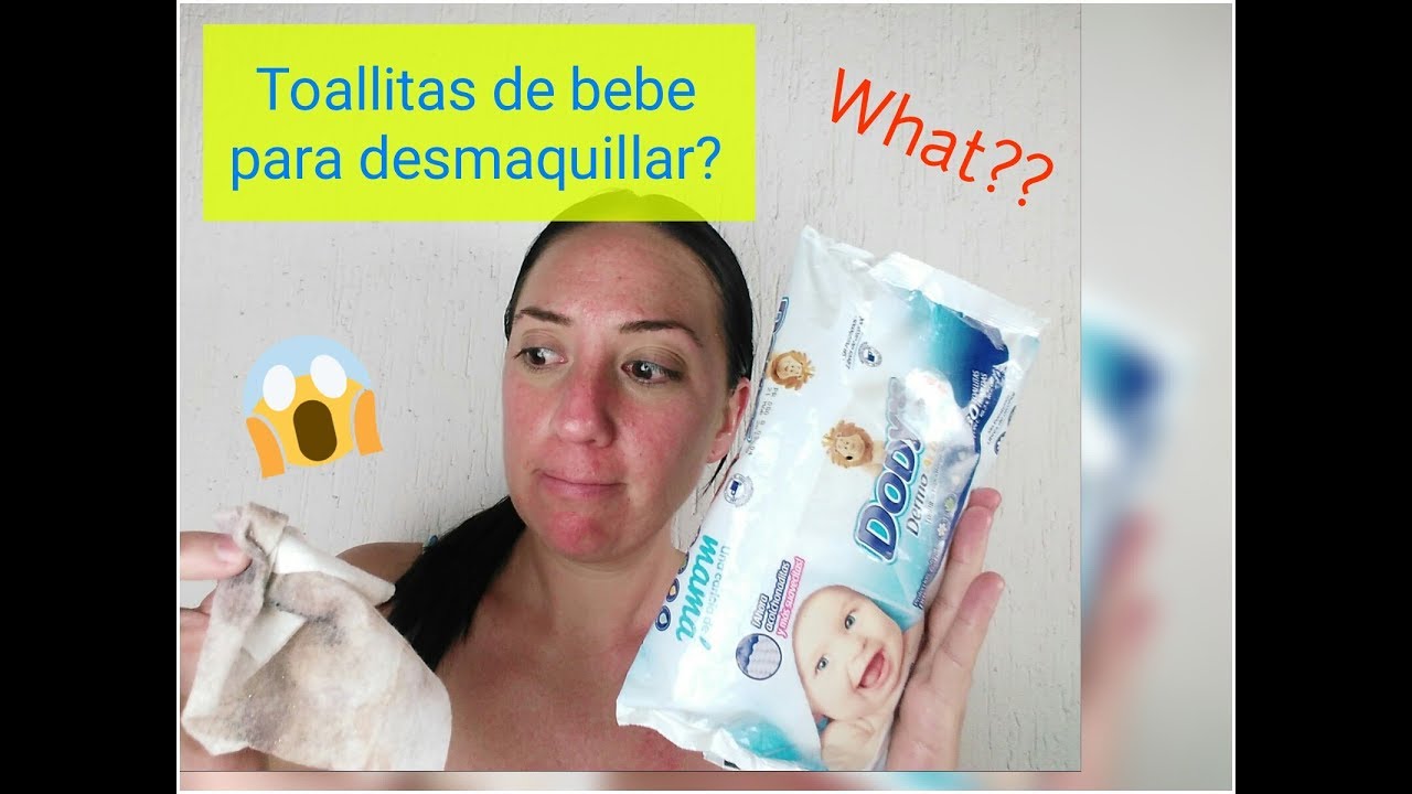 Toallitas de Bebé para desmaquillar?/ funcionan/ MelinaMakeup