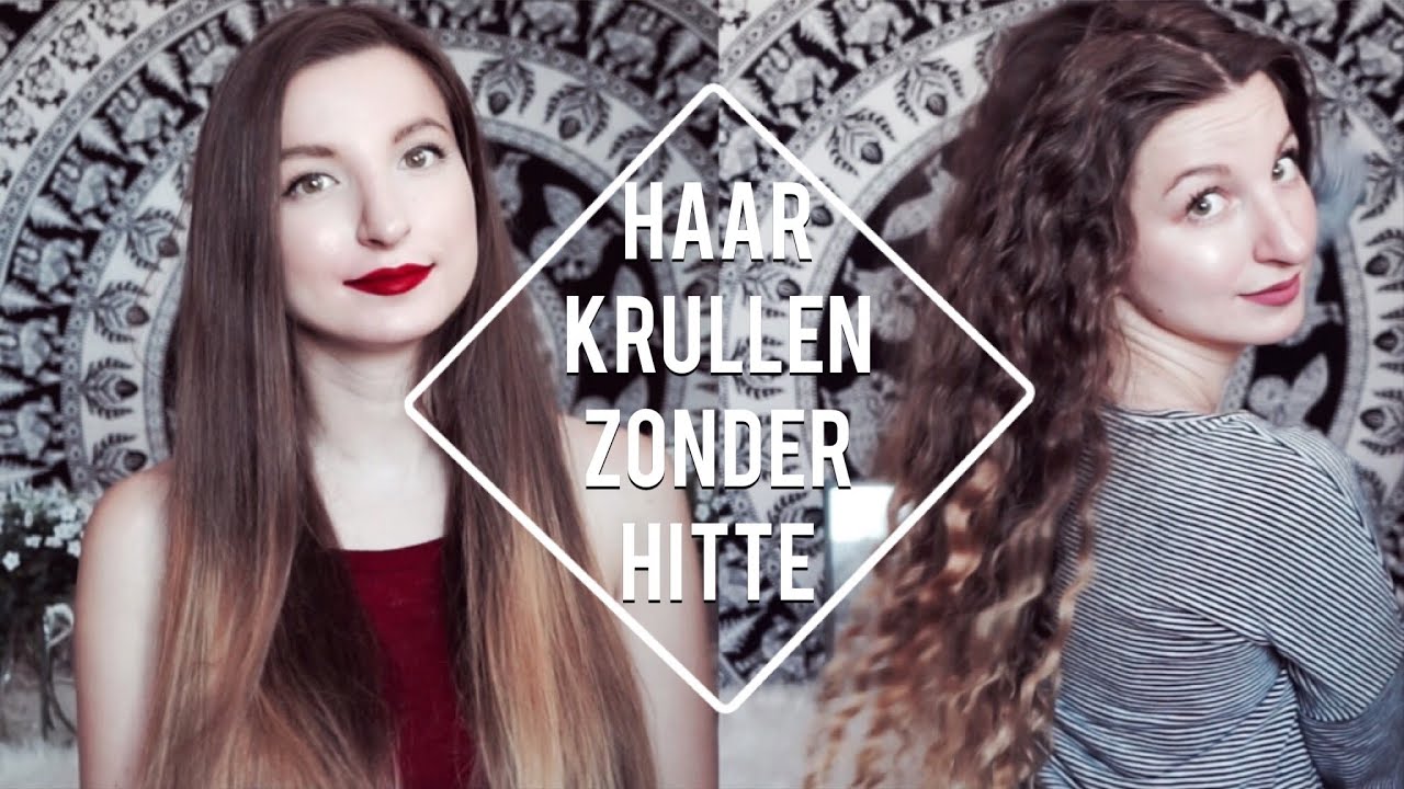 HAAR KRULLEN ZONDER HITTE ♡ // BEAUTYGURUSNL,