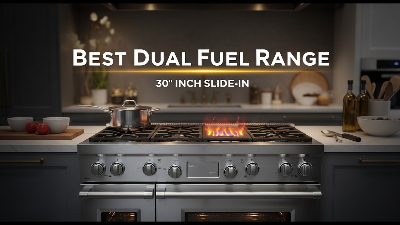 Best Dual Fuel Range 30 Inch Slide In 2026 | Best 30 Inch Dual Fuel Ranges for Your Kitchen