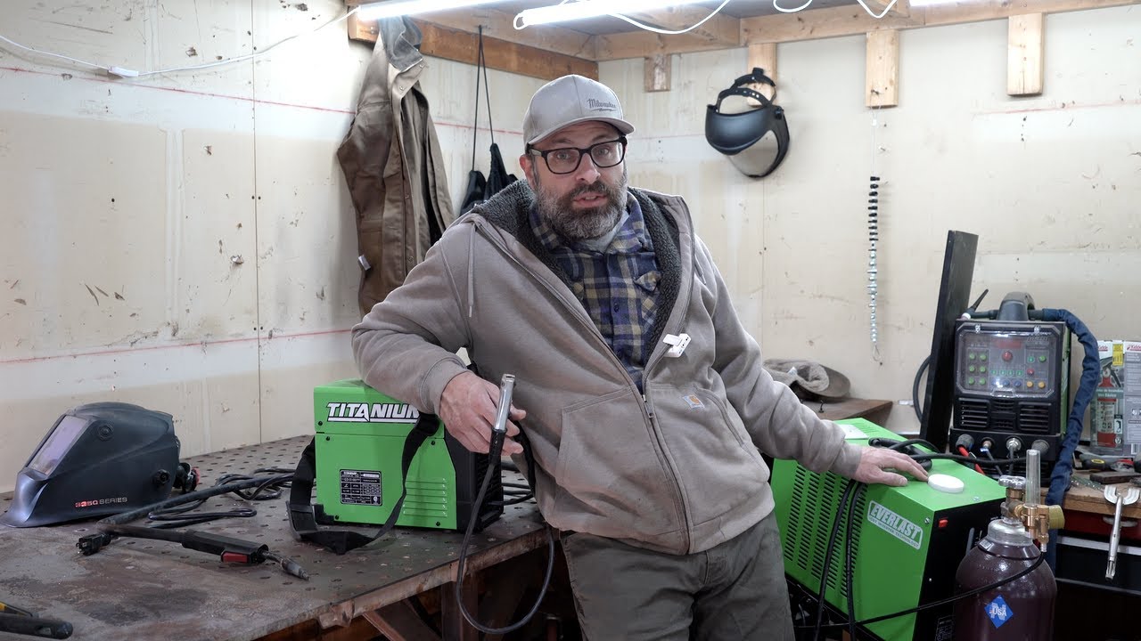 Titanium Easy Flux 125 Welder - Harbor Freight - Opinion and Ground Clamp Change