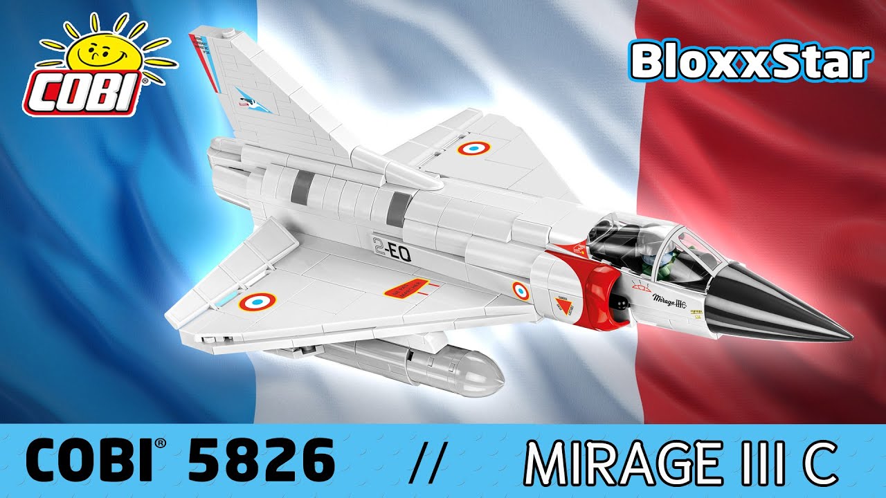 COBI® 5826 🇫🇷 MIRAGE III C "MOVIE"💥