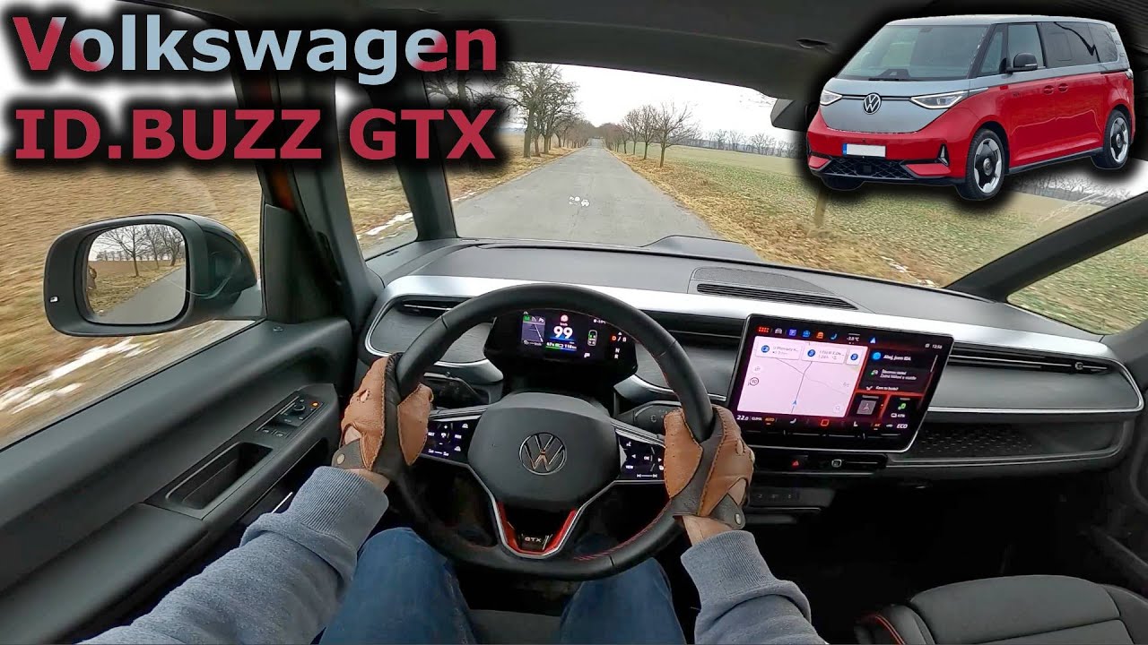 2025 Volkswagen ID. Buzz Long GTX | POV driving