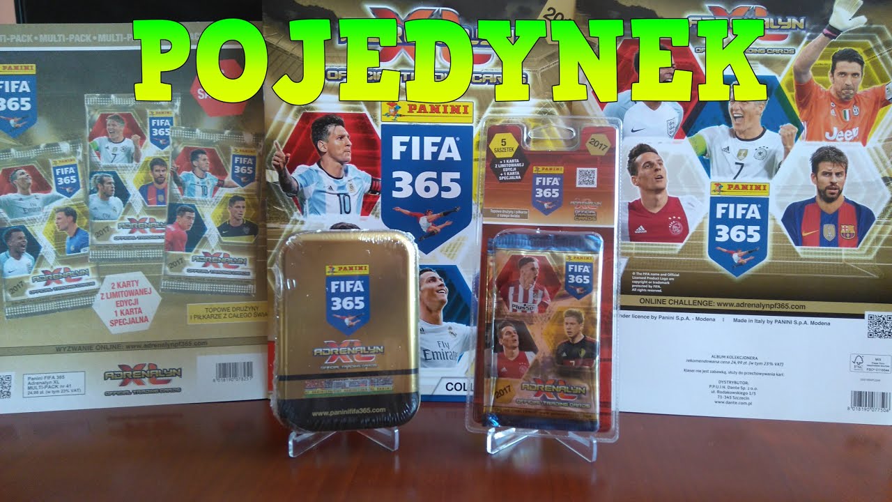 POJEDYNEK MINI PUSZKA VS BLISTER FIFA 365 2017