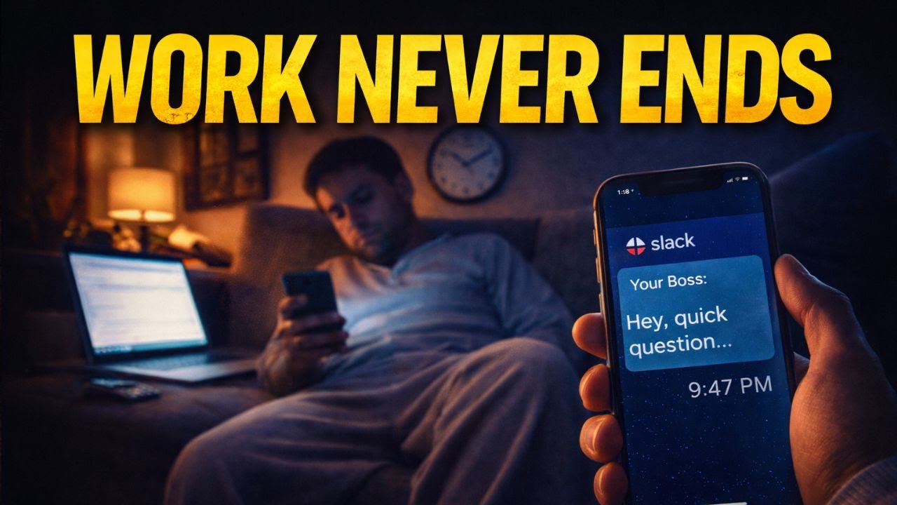 How Work Followed Us Home (And We Let It)