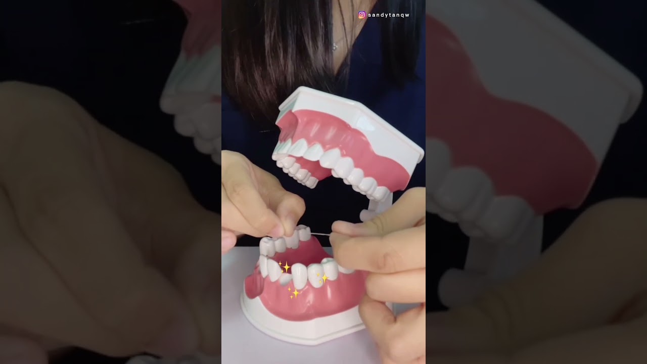 Flossing part II: How to floss teeth? #flossing #dentaleducation #oralhealth #oralhealthtips #teeth