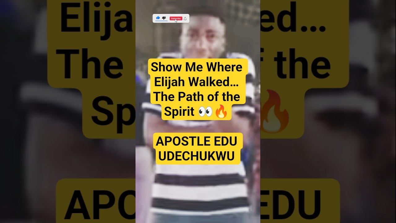 The Path of the Spirit | Apostle Edu Udechukwu 