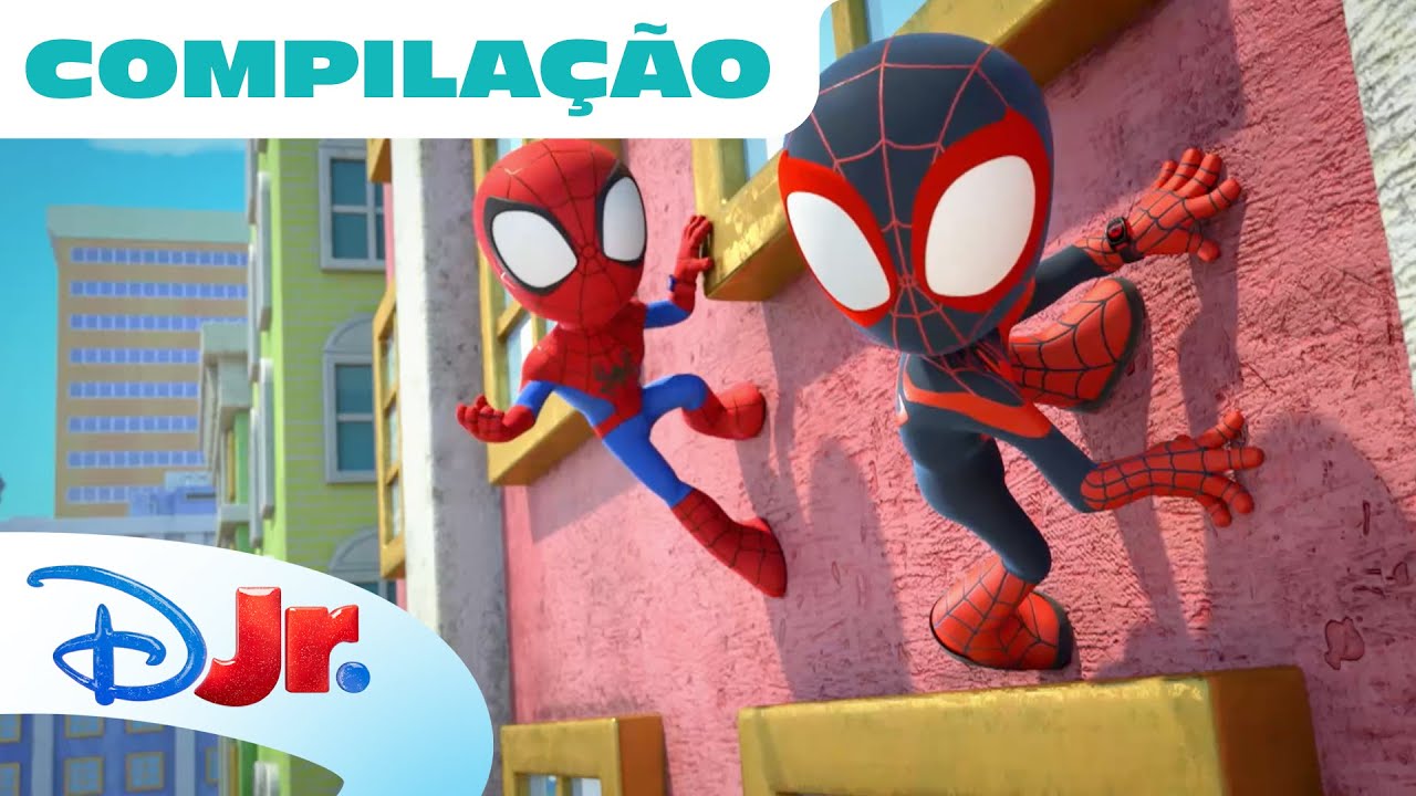 Marvel Spidey e a sua Superequipa | O Spidey e o Spin Trabalham em Equipa