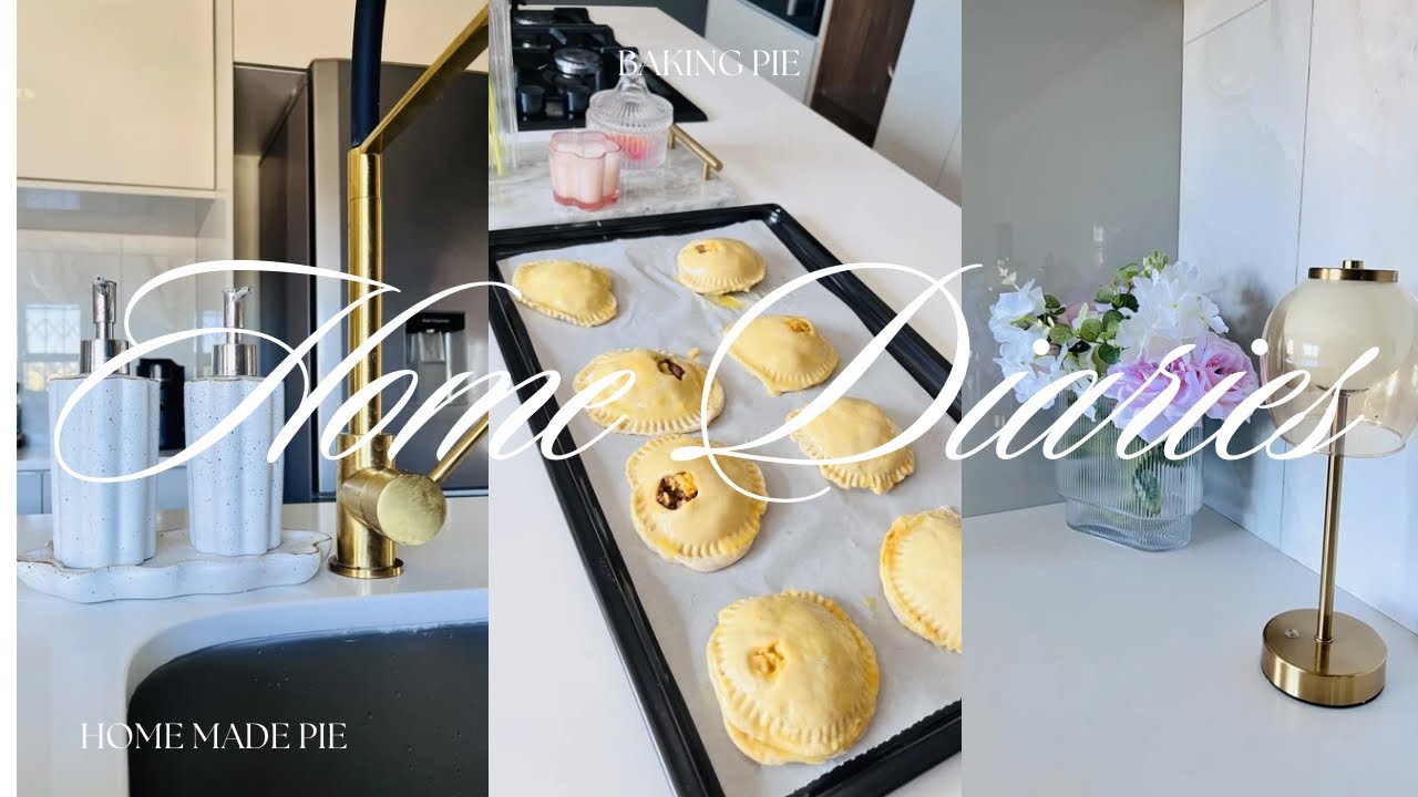 🌸 Peaceful Home Vlog | Baking a Pie ☕ Coffee Moments 🤍Working From Home | Silent Vlog 🇿🇦