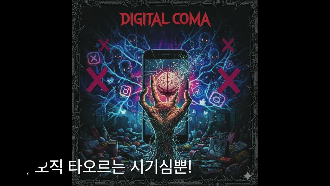[SUNO AI] DIGITAL COMA (디지털 혼수상태) - Thrash Metal / Slayer Style