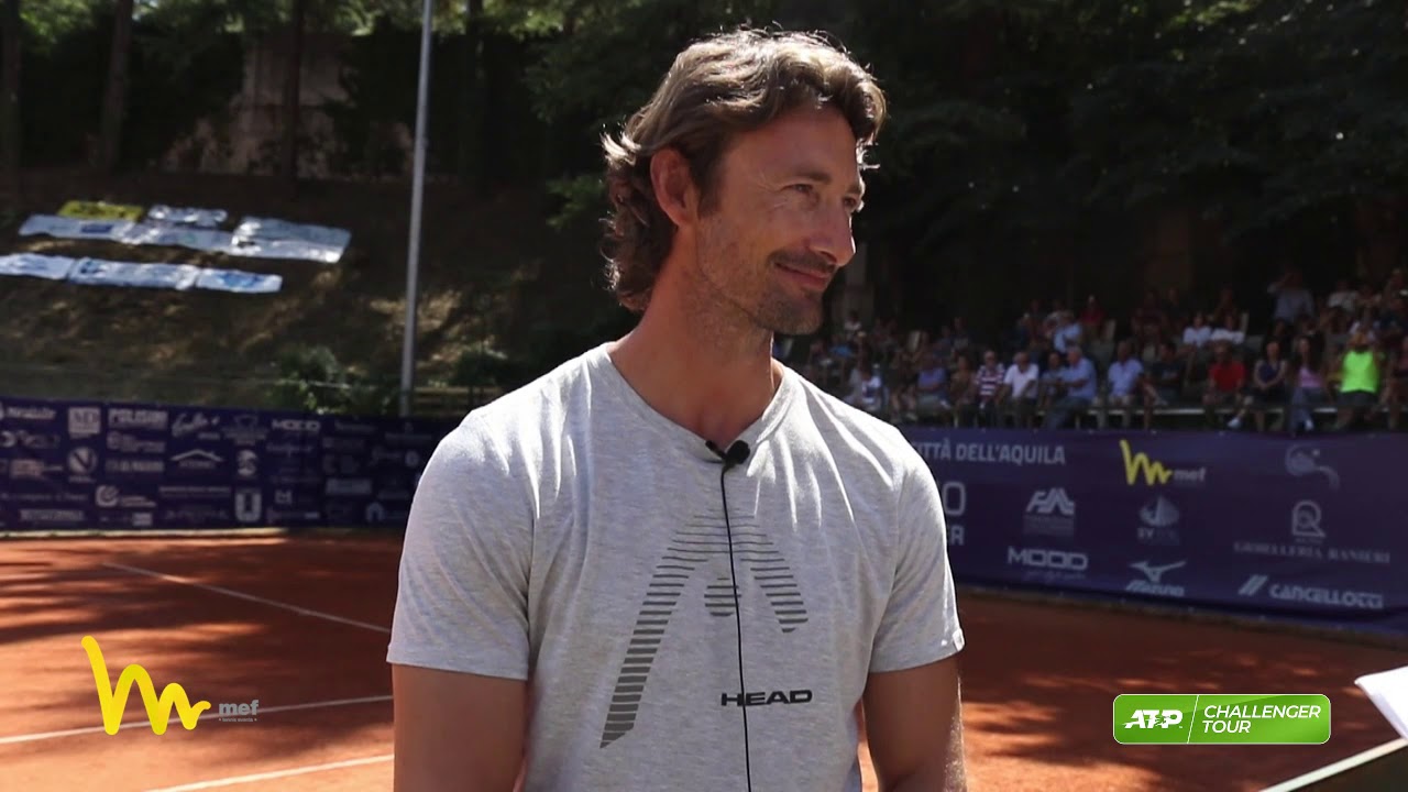 Juan Carlos Ferrero at the 20th anniversary of his 1st Challenger title | MEF tennis events