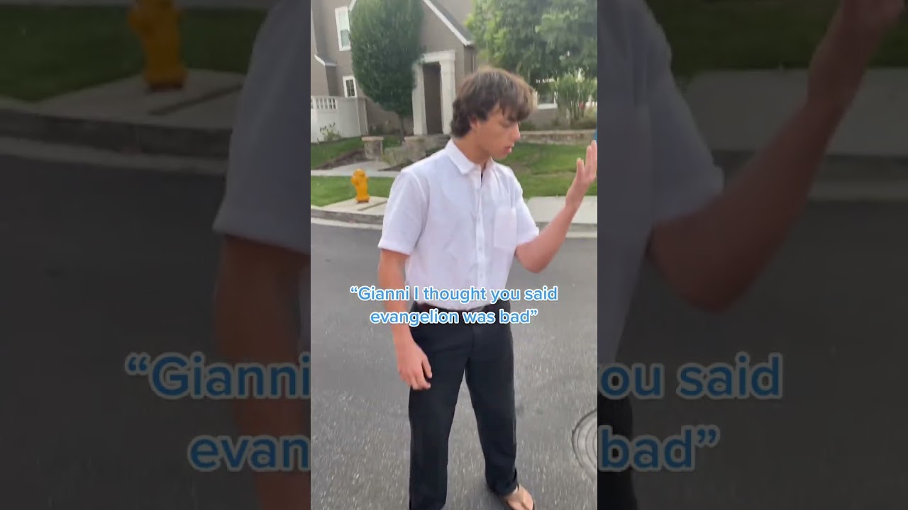 evangelion mfs be like #anime #shorts