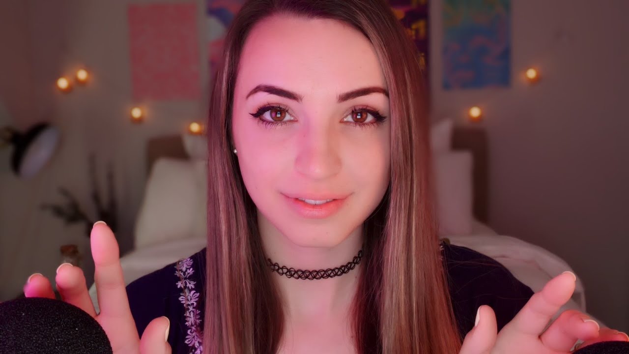 ASMR | Close Whispering & Crackling Candle | ♡ 60fps