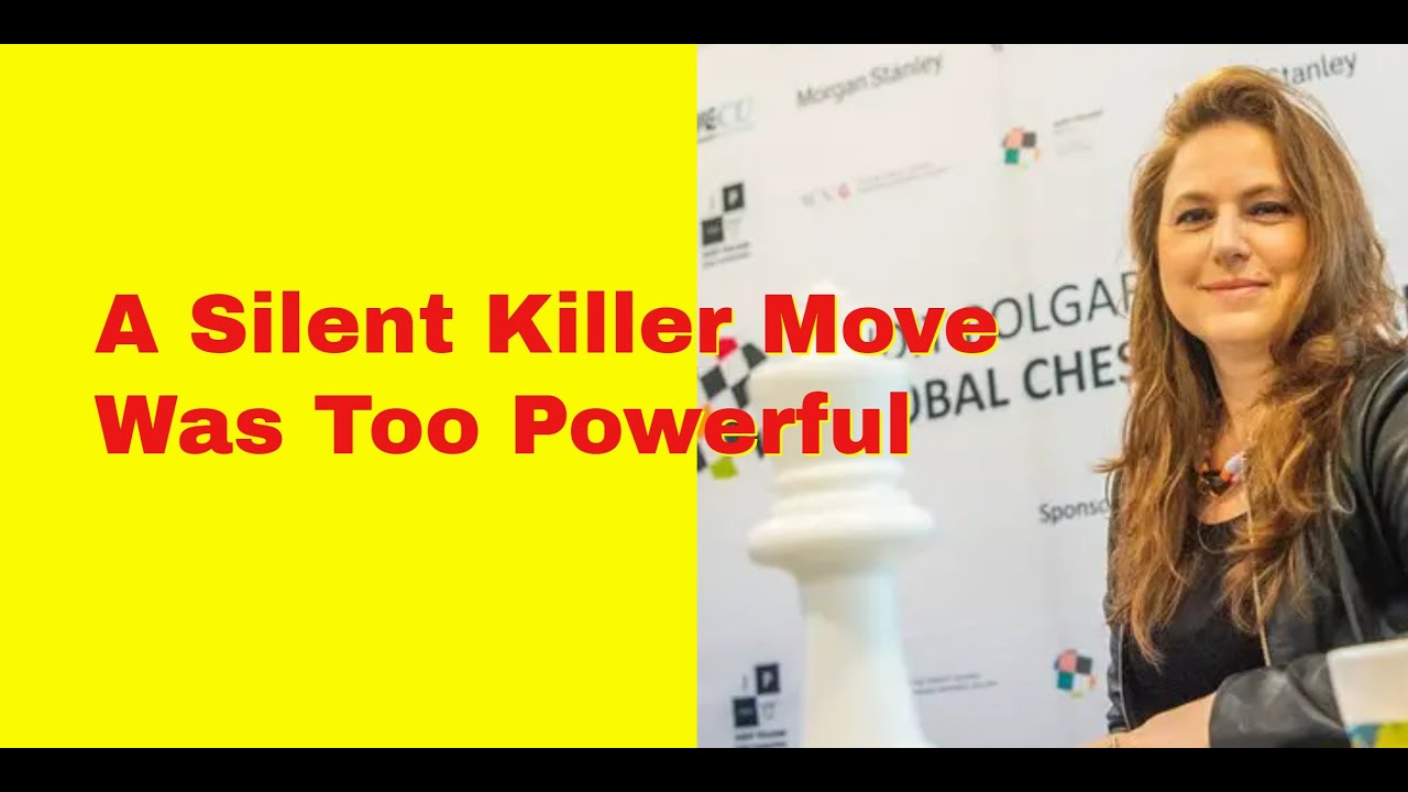 A Game In Which Judit Polgar Destroyed The Australian Champion With A Silent Killer Move