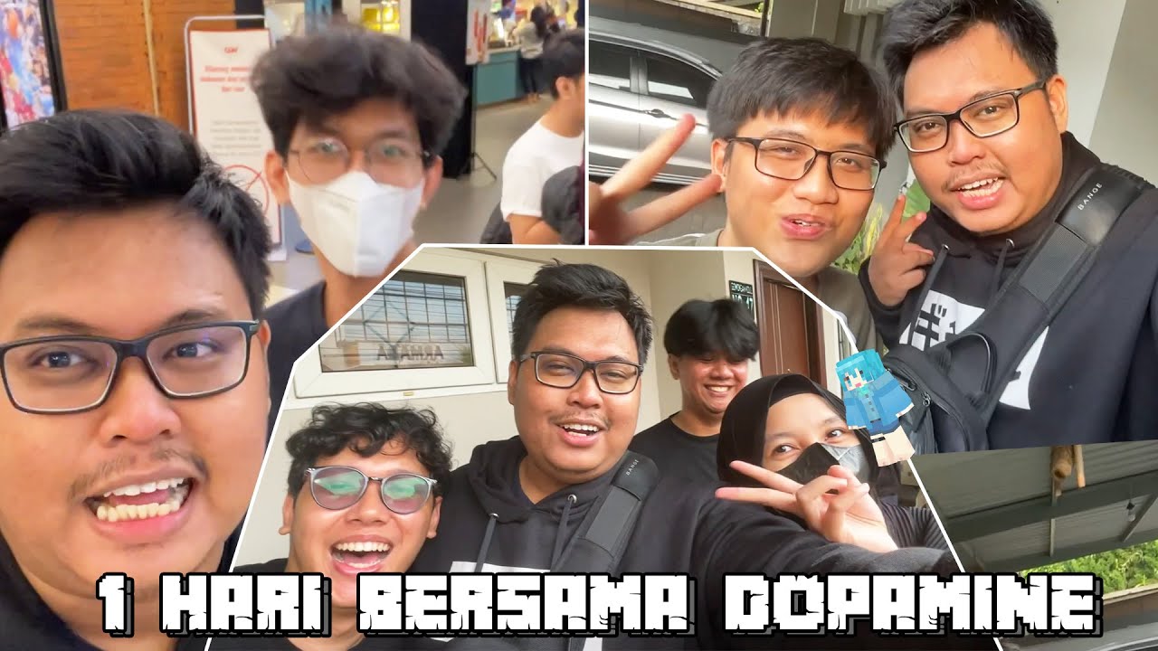 KESERUAN Satu Hari Bersama DOPAMINE di YOGYAKARTA !!