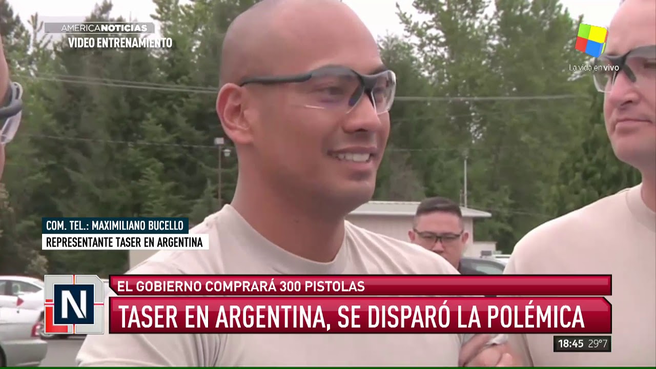 Taser en Argentina, se disparó la polémica