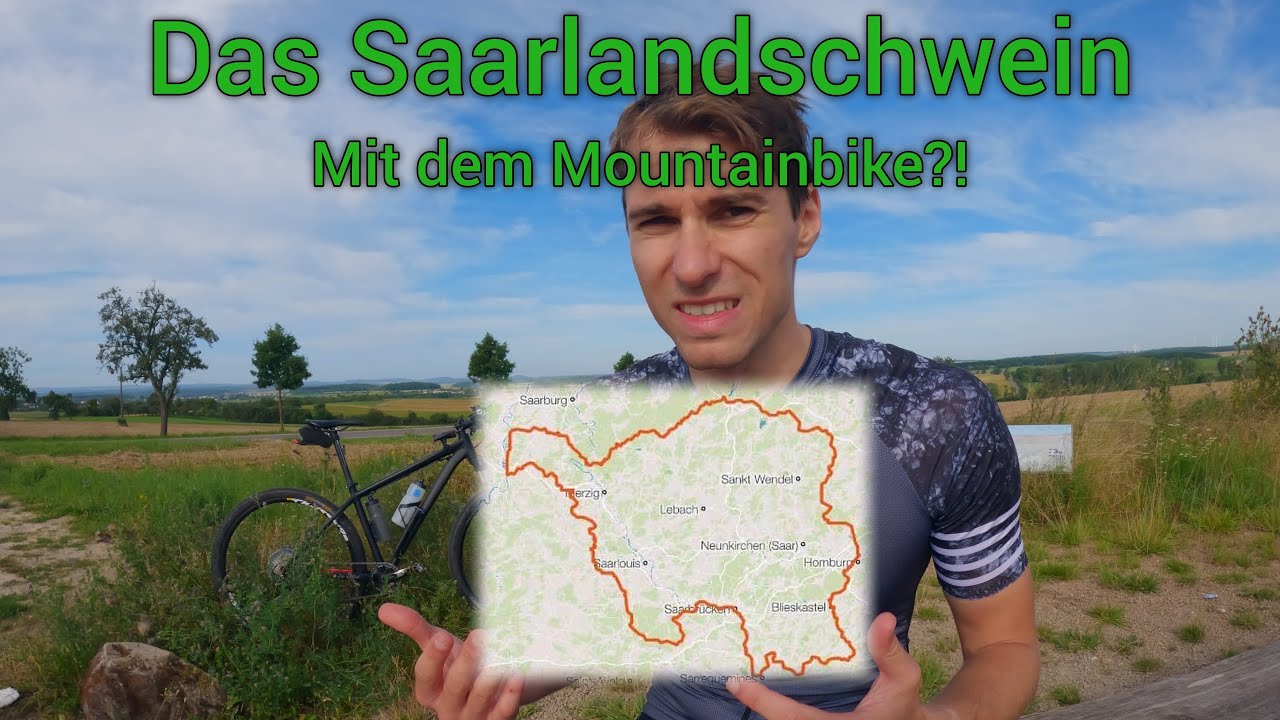 Das Saarlandschwein Mit Dem Mountainbike?! - Saarlandschwein Versuch