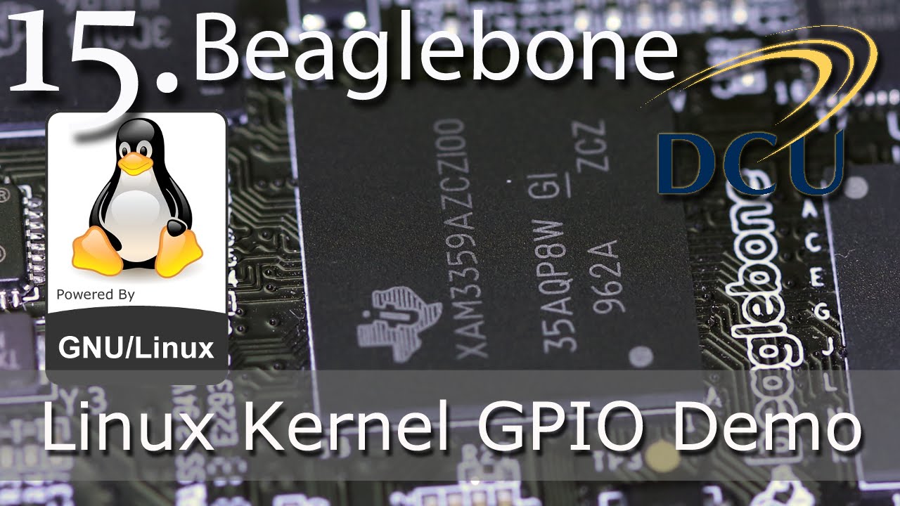 BeagleBone: GPIO Linux Loadable Kernel Module (LKM) Development Demonstration