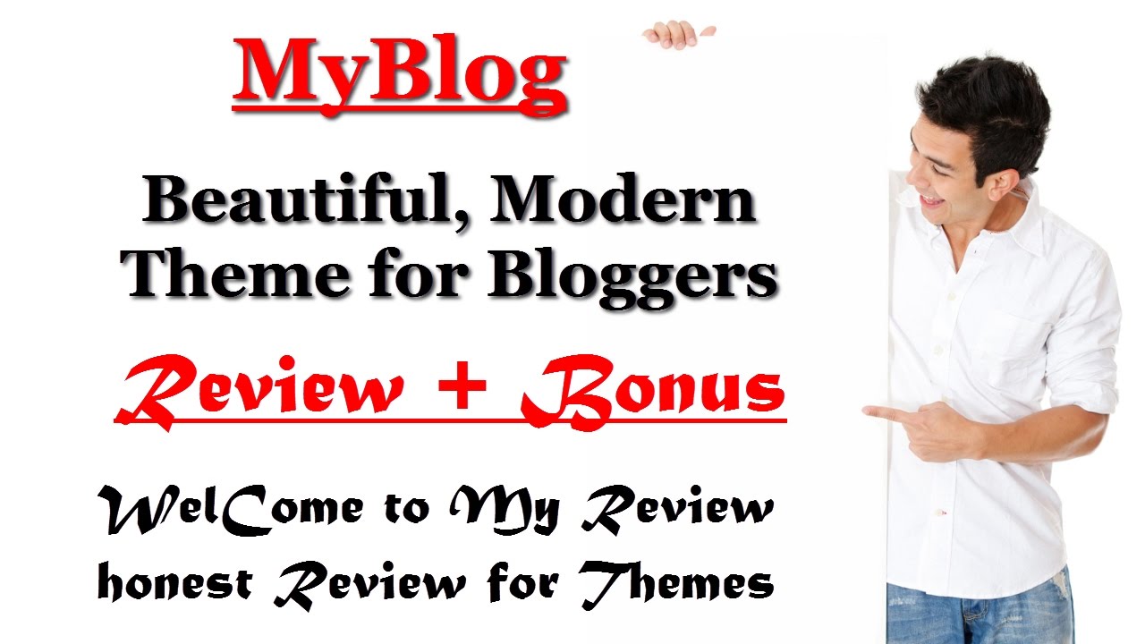 MyBlog   Professional WordPress Theme for Blogger Review and Bonus