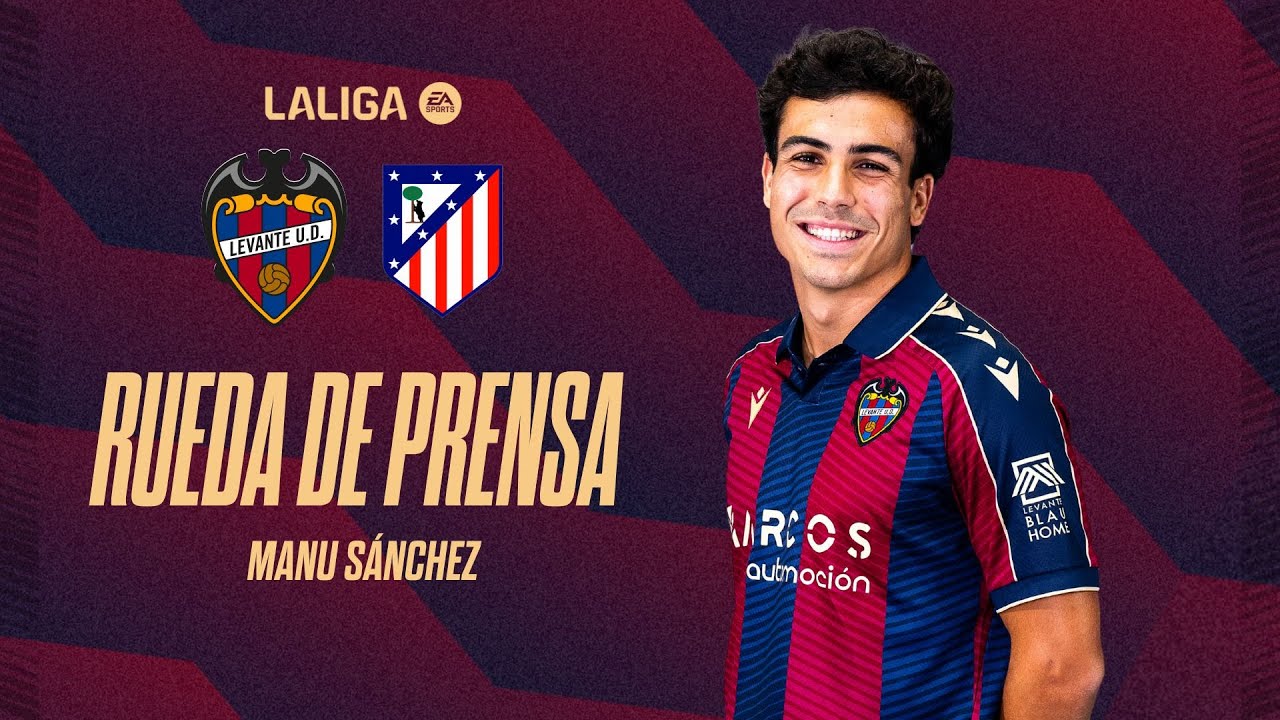 RUEDA DE PRENSA de Manu Sánchez previa al encuentro ante el Atlético de Madrid (J22)