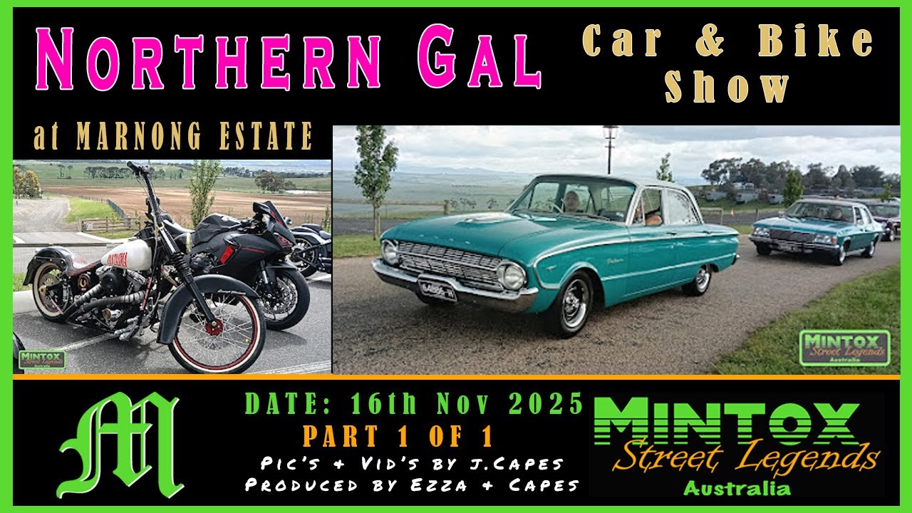 Northern Gal Car & Bike Show  At Marnong Estate 16th Nov 2025