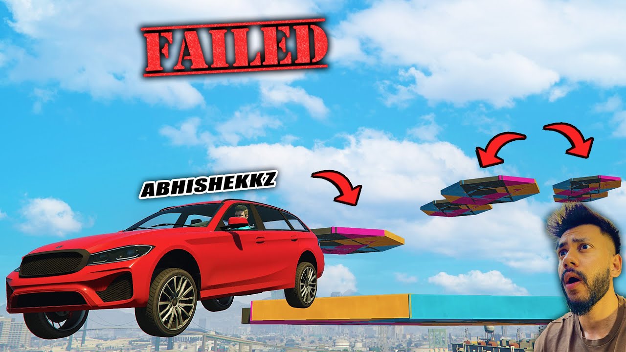 WORST BMW PARKOUR RACE😡 | GTA 5 PARKOUR RACE