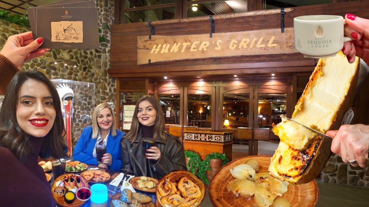 THE BEST BUFFET IN DISNEYLAND PARIS MARCH 2025 | HUNTER'S GRILL - SEQUOIA LODGE HOTEL