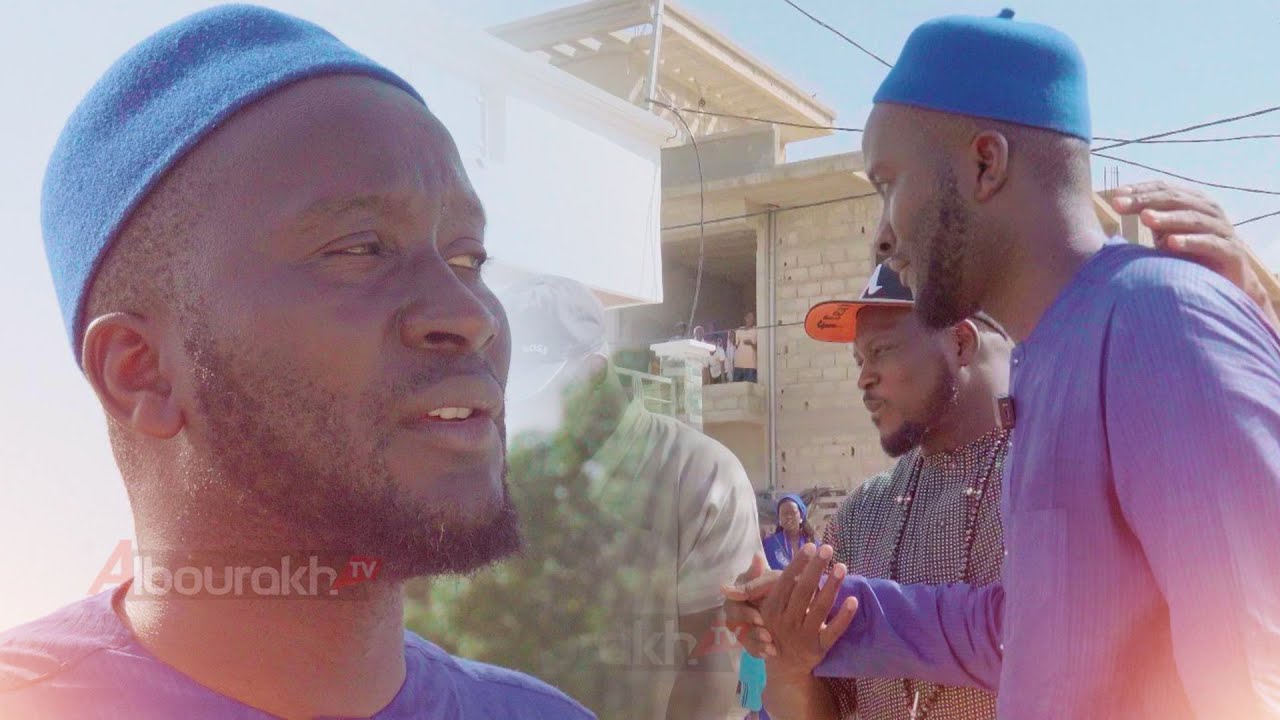 Visite de Aziz Ndiaye  chez oustaz Modou Fall : Gamou Tivaouane 2025