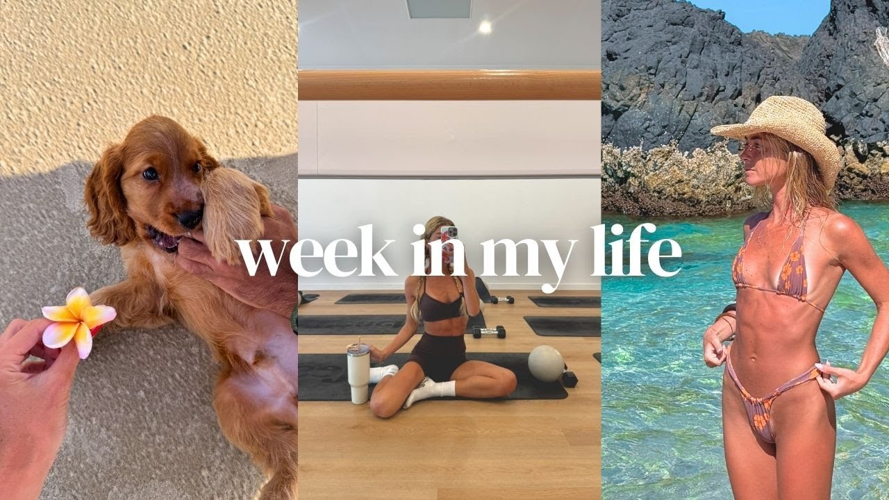 weekly vlog 🩵 | Gold Coast,  back to work,  pilates,  running my own business...