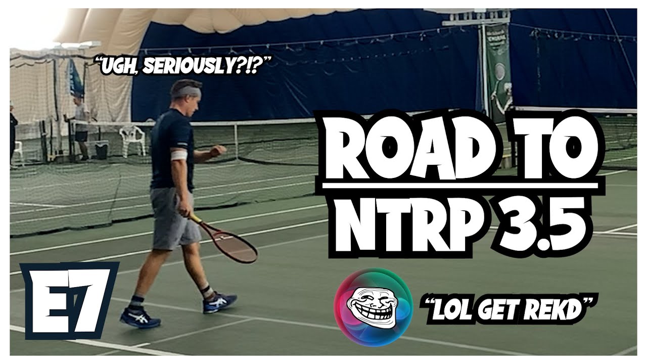 SHUT UP SIRI! | NTRP 3.0 (A.J.) vs NTRP 2.5 (Tom): ROAD TO NTRP 3.5 | Episode 7
