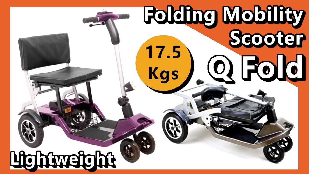 Q Fold Lightweight Folding Scooter, Let's Have A Look!
