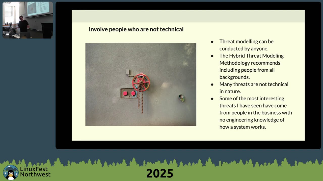 LFNW 2025: Applying the Hybrid Threat Modeling Method
