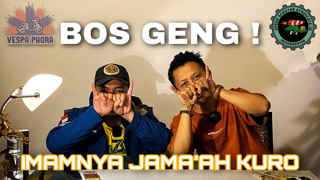 Apa Itu Speed Scooter Syndicate ? - Ngobrol Bareng Imam nya Jama’ah Kuro