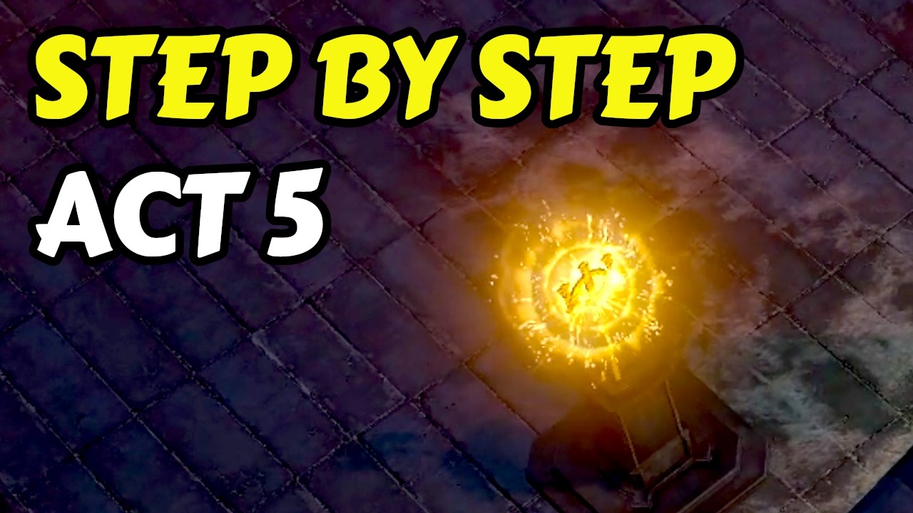 How to clear Act 5 FASTER | PoE Beginner Guide