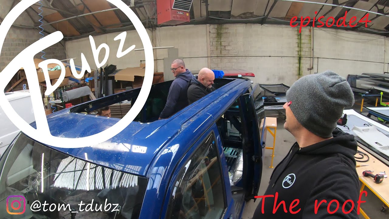 VW T5 Pop Top #episode4 #westdubsroof