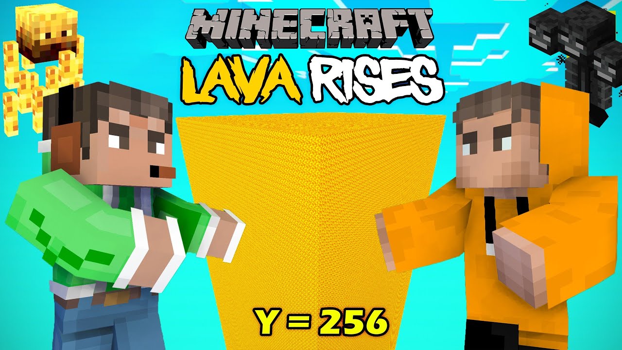 Minecraft But Lava Rises | Minecraft In Telugu | @TheCosmicBoy20 With Ravi Anna | GMK GAMER