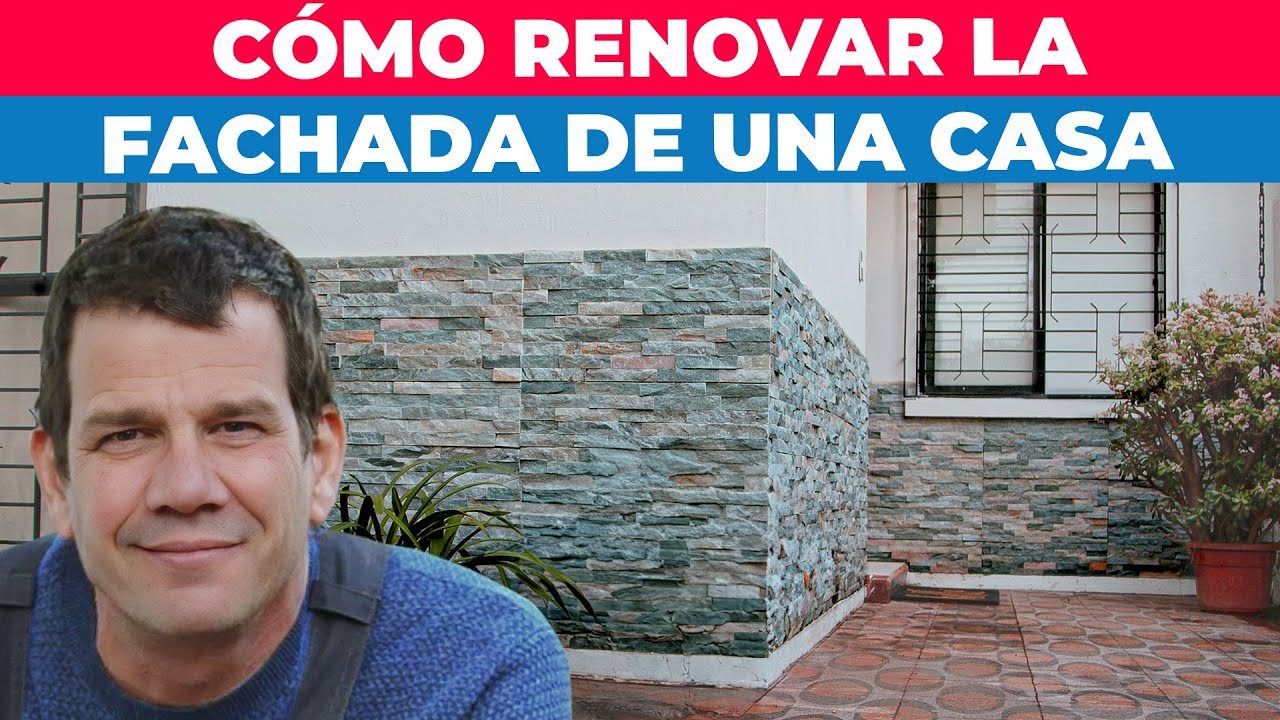 C&oacute;mo renovar la fachada de una casa