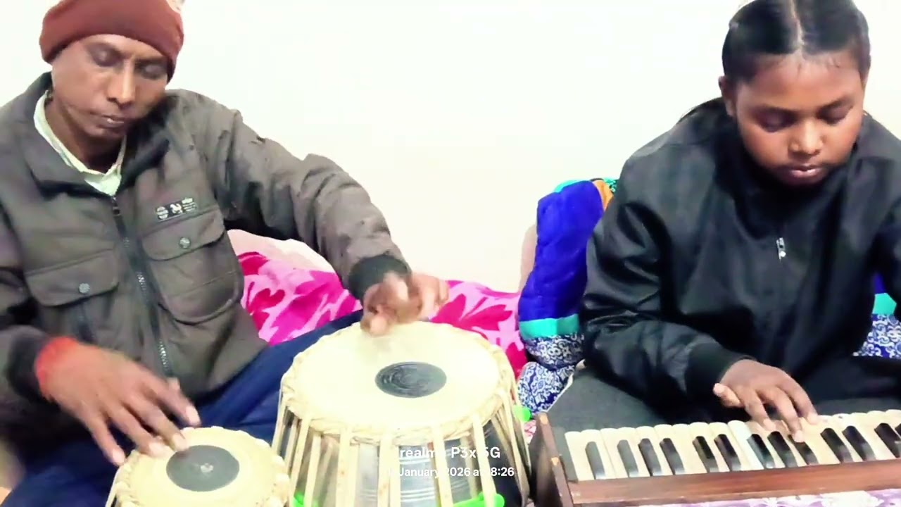Jai ganesh jai ganesh jai ganesh pahimam Harmonium and tabala ke sath #viralvideo 