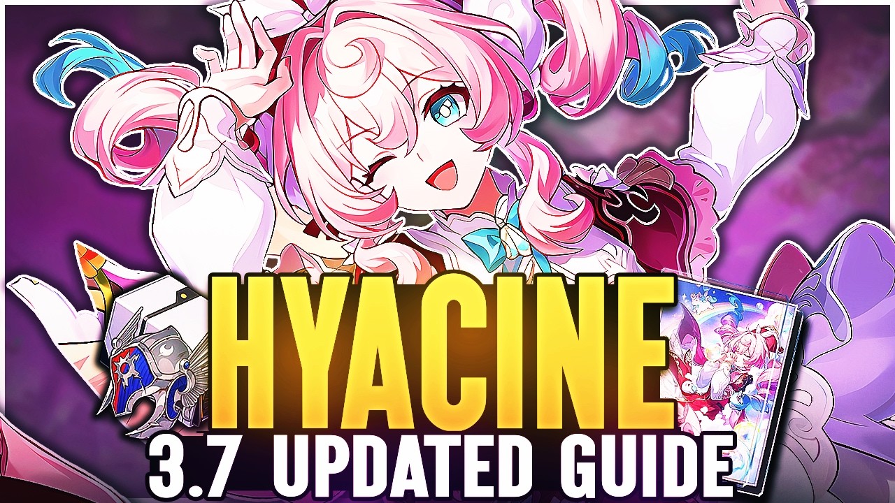 *3.7 UPDATED* Hyacine FULL In-Depth Guide | Kit, Best LC's, & Relic Sets (Honkai: Star Rail)