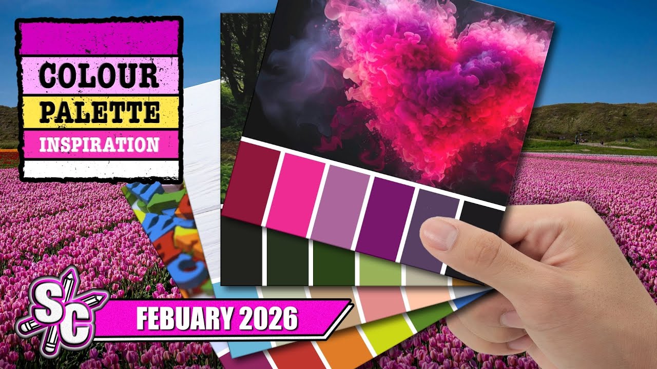 Colour Palette Color Inspiration For February 2026 By Sophie Colours  @sophiecolours ​