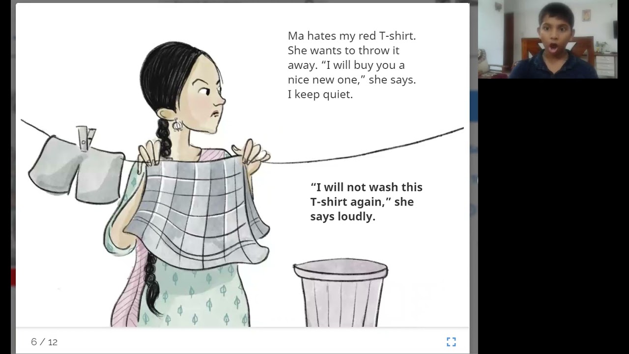 My Red T-Shirt  (Pratham Books - Story Weaver)