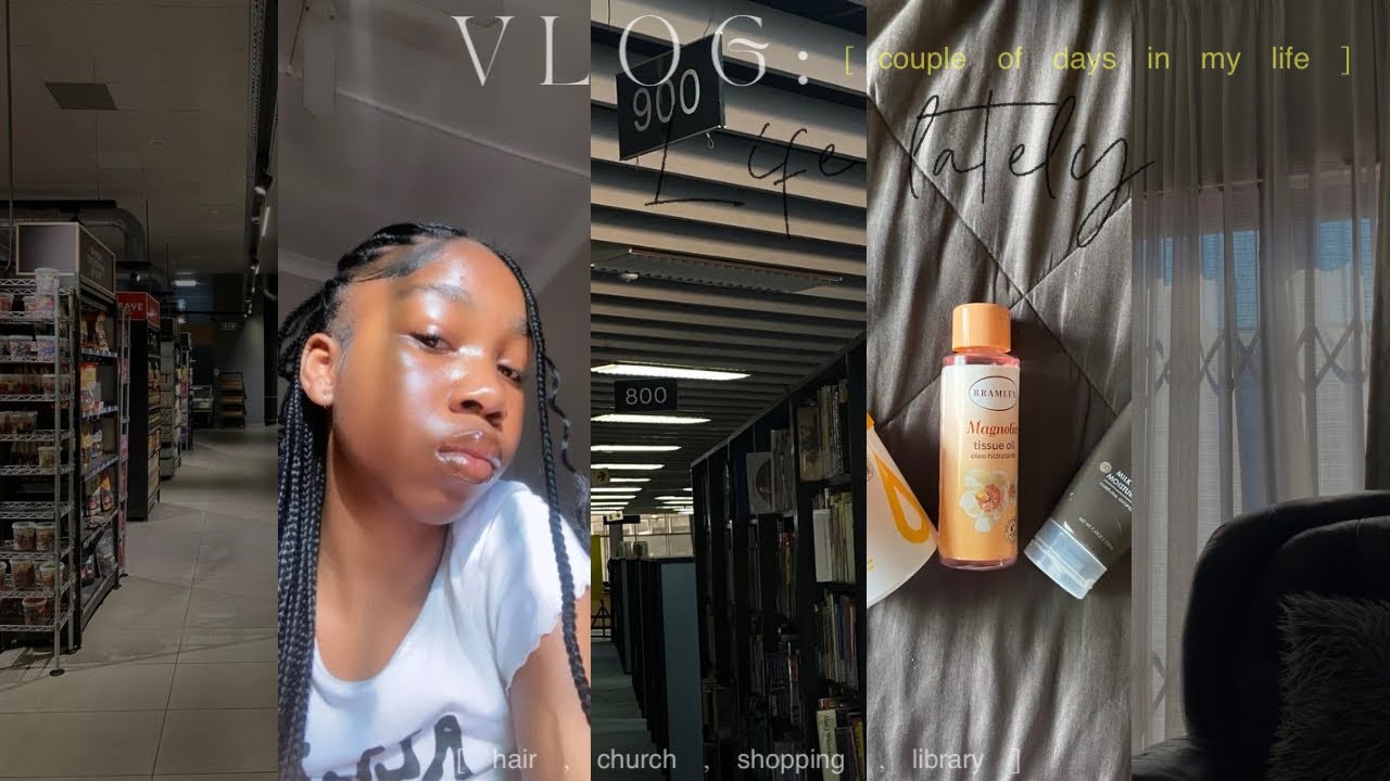 V L O G  ✰ : Life Lately [ E P : 1 ] || hair , church , shopping , library || South African YouTuber